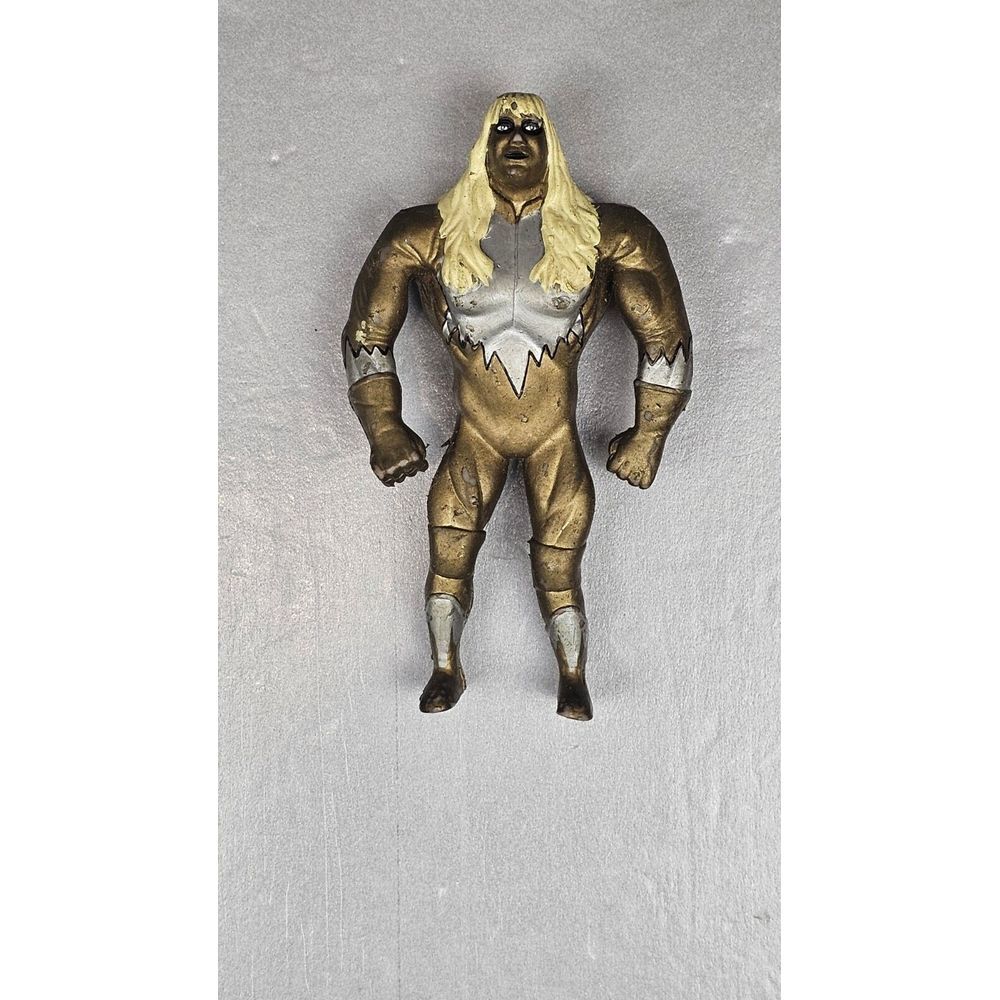 GoldDust Action Figure Bend ems 5" WWE WWF 95' Bendies JUST TOYS‎ Series 3 VTG